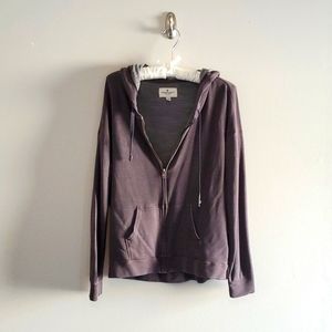 Slouchy American Eagle Navy Blue M Zip-up Hoodie